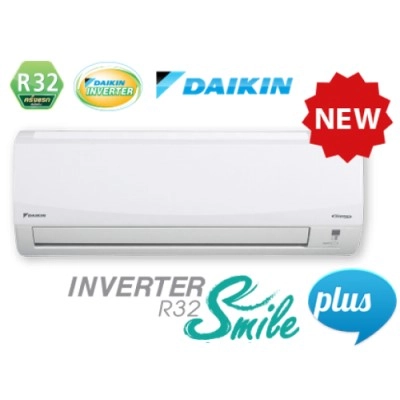 แอร์ติดผนัง แอร์ Daikin รุ่น Inverter Super Smile (FTKC) (FTKC 09WV2S9) ขนาด 8500 BTU.